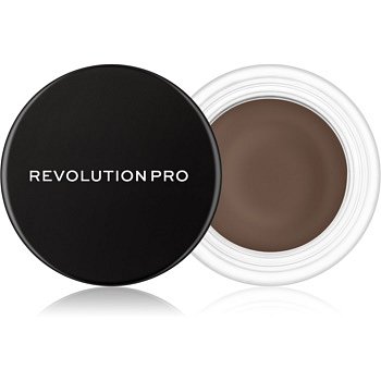 Revolution PRO Brow Pomade pomáda na obočí odstín Dark Brown 2,5 g