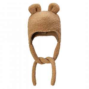 T-tomi Cap TEDDY Brown (6-9 měsíců)