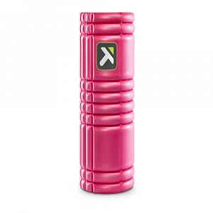 TRIGGER POINT THE GRID FOAM ROLLER 33CM, Růžový