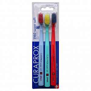 Curaprox CS 3960 super soft zubní kartáček 3ks