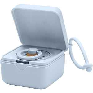BIBS Dummy Case krabička na dudlík Baby Blue 1 ks