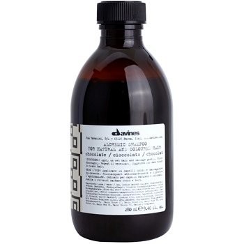 Davines Alchemic Chocolate šampon pro zvýraznění barvy vlasů  280 ml