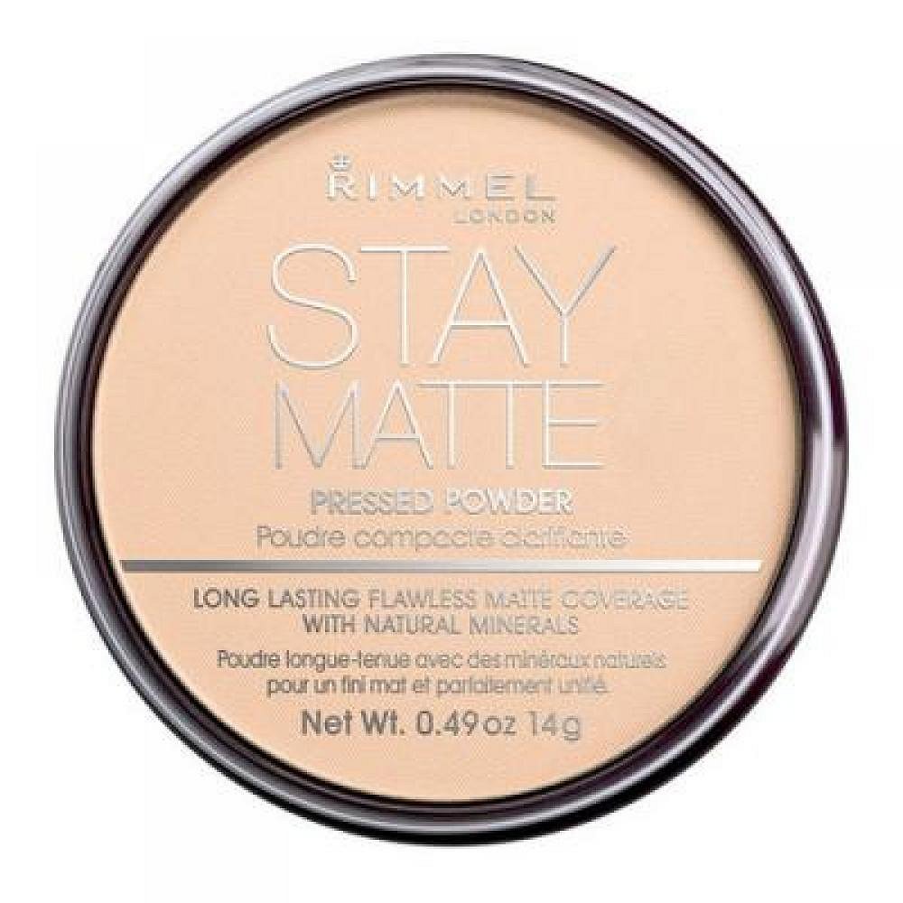 Rimmel London Stay Matte Long Lasting Pressed Powder 14g 006 Warm Beige