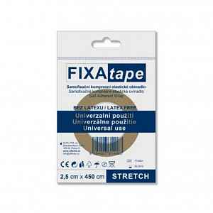 FIXAtape STRETCH 2.5cmx450cm samofixační obinadlo