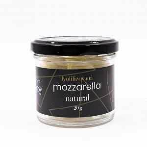 Lyopotraviny Lyofilizovaná mozzarella - natural, 20 g, sklo