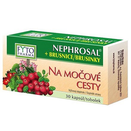 Nephrosal+brusinky na moč.cesty Fytopharma orální tobolky 30