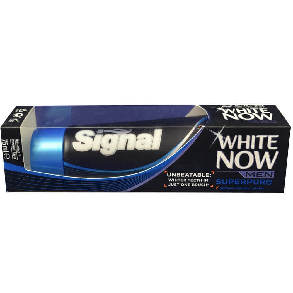 SIGNAL White Now Men Super Pure zubní pasta 75 ml