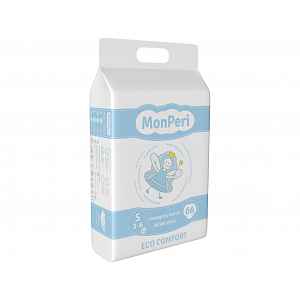 MonPeri S 3-6 kg, 66 ks