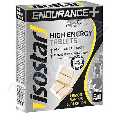 ISOSTAR Endurance+ energy tablety citron 24x4g