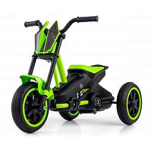 Milly Mally Dětská motokára RIDER – šlapací gokart, 3+, nosnost 30 kg - zelená