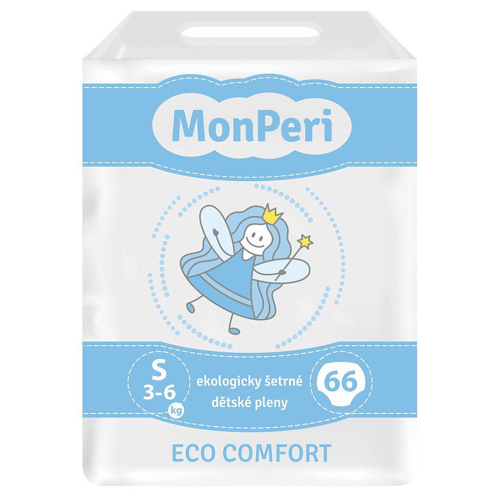 MonPeri S 3-6 kg, 66 ks