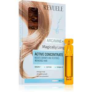 Revuele Active Hair Concentrate Arginine+ Magically Long ampule pro růst vlasů a posílení od kořínků 8x5 ml