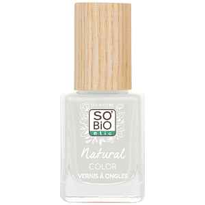SO’BiO étic Lak na nehty 80 francouzská bílá 11 ml