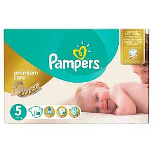 Pampers Plenky Premium Mega Box S5 88