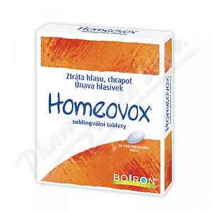 Homeovox tablety 60