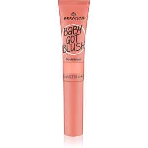 essence BABY GOT BLUSH tekutá tvářenka odstín 40 Coral Crush 10 ml