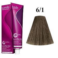 Londa Professional Permanentní krémová barva na vlasy Permanent Color Extra Rich Creme 6/1 Dark Blond Ash 60 ml