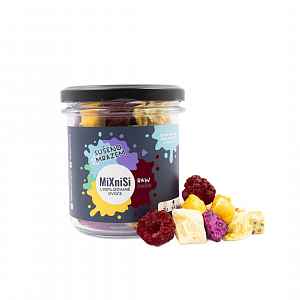 Lyopotraviny MiXniSi do skleničky - mango, marakuja, dračí ovoce, maliny (sušeno mrazem)