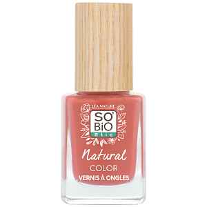 SO’BiO étic Lak na nehty 65 růžová nude 11 ml
