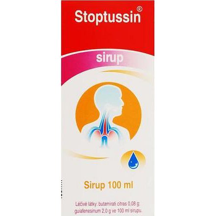 Stoptussin sirup por. sir. 1x100ml + pip.