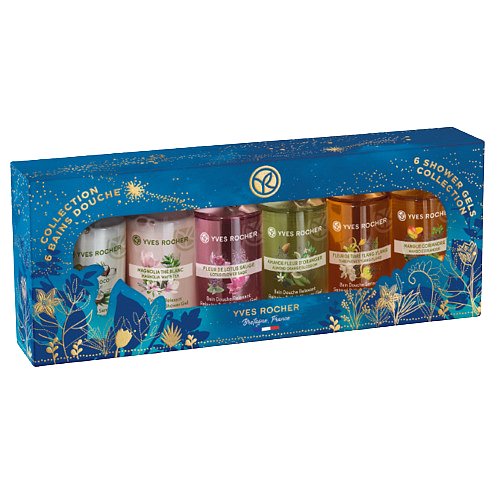 Yves Rocher Dárková sada Sprchový gel 6x50ml
