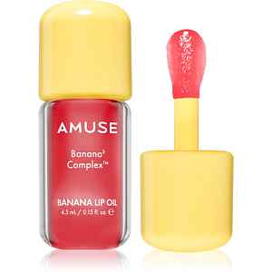 AMUSE Banana Lip Oil banánový olej na rty odstín 05 Cranberry Pop 4.5 ml