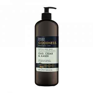 Baylis & Harding Přírodní sprchový gel Oud, Cedr & Ambra 1000 ml