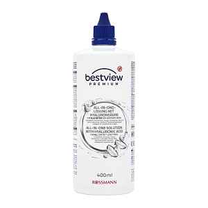 Best View Roztok na čočky All-in-one s pouzdrem 400 ml