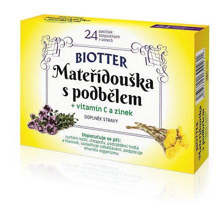 Biotter Mateřídouška s podbělem tbl.24