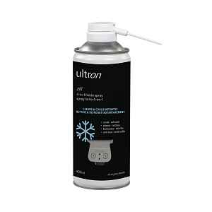 Chladicí a čisticí sprej na stříhací hlavice Ultron Zili 4in1 - 400 ml (P005519)