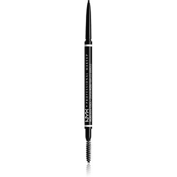 NYX Professional Makeup Micro Brow Pencil tužka na obočí odstín 08 Black 0,09 g