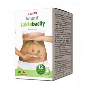 Laktobacily SWISS Imunit tobolky 30 + 6 ZDARMA