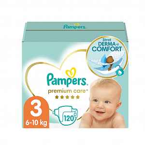 Pampers Plenky Premium Mega Box S3 120