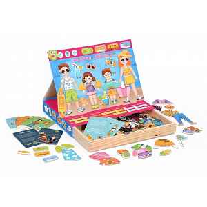 2Kids Toys Magnetické oblékání Rodina