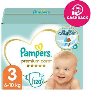 Pampers Plenky Premium Mega Box S3 120