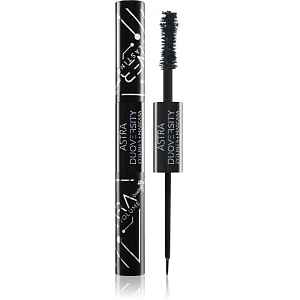Astra Make-up Duoversity řasenka a oční linky 2 v 1 odstín 07 Black Mirror 2x3,5 ml