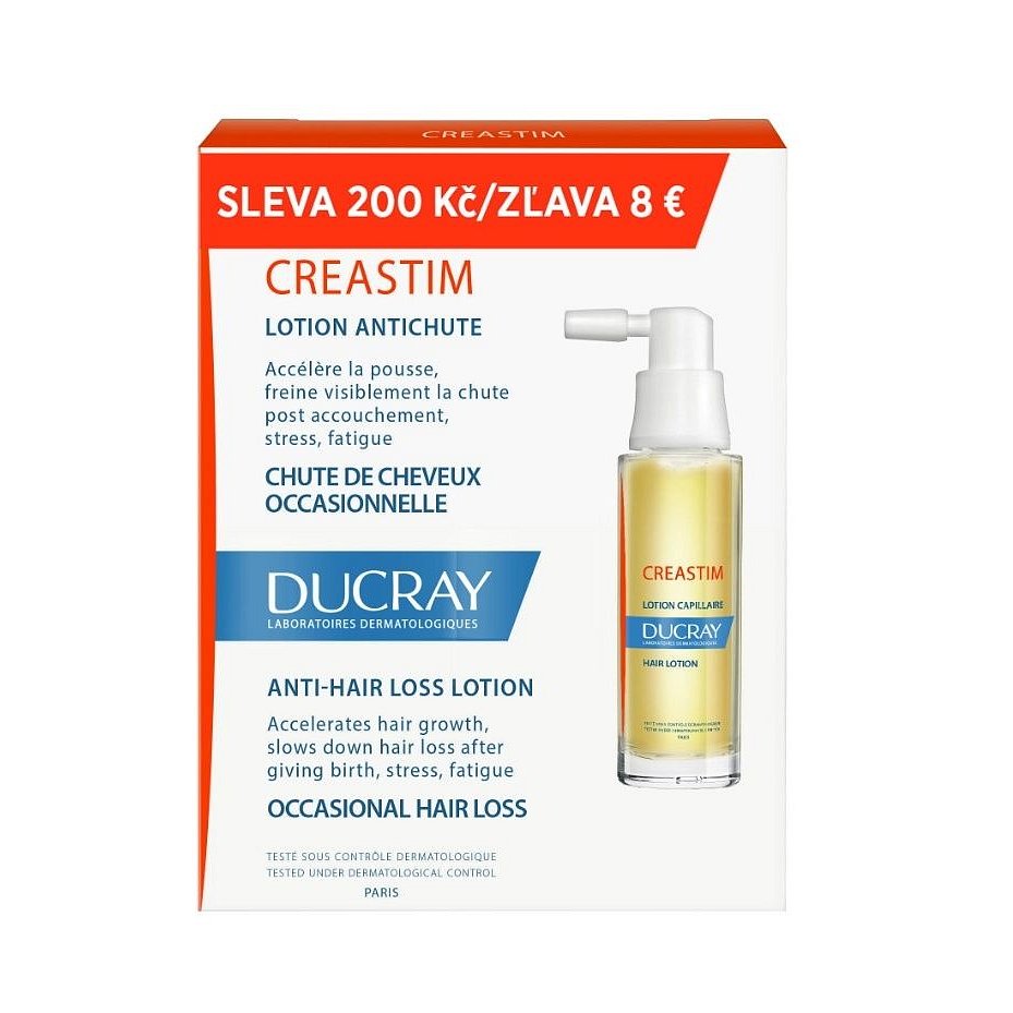 Ducray Creastim Roztok při vypadávání vlasů 2x30 ml