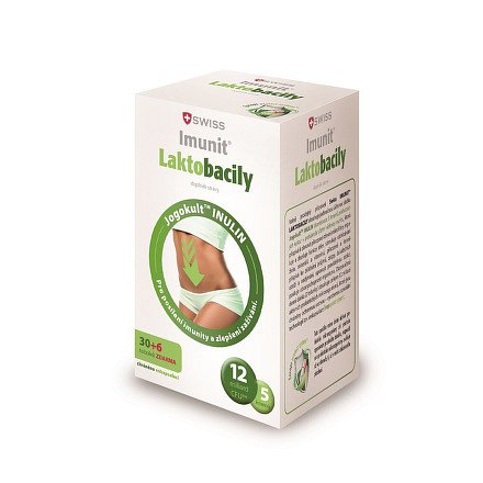 Laktobacily SWISS Imunit tobolky 30 + 6 ZDARMA