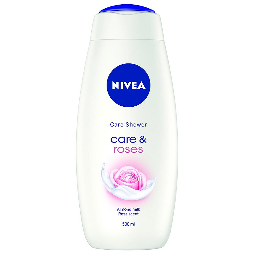 NIVEA Sprchový gel Care&Roses 500 ml