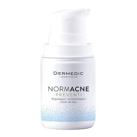 Noční regulační a čistící krém Dermedic Normacne Preventi 55 g