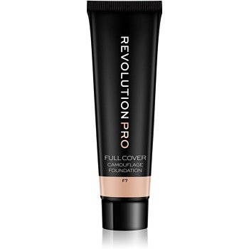 Revolution PRO Full Cover voděodolný krycí make-up odstín F7 25 ml