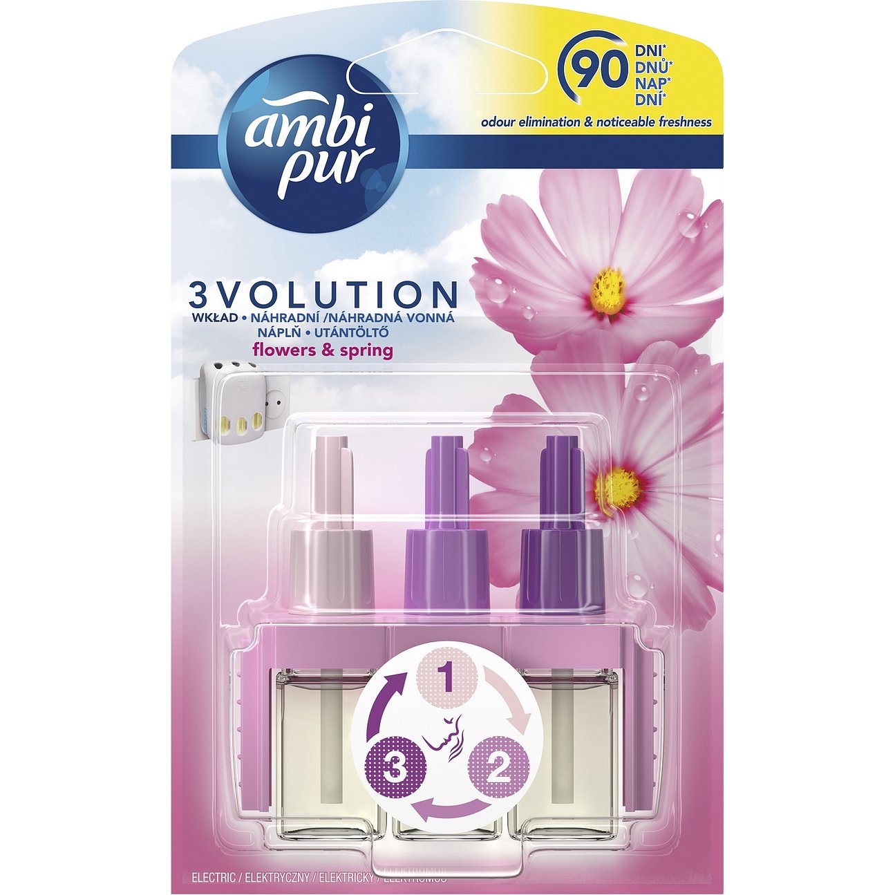 AMBI PUR 3 Volution Flowers & Spring náhradní náplň 20 ml