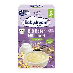Babydream BIO ovesná mléčná kaše 250 g