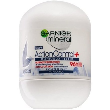 Garnier Action Control + Clinical antiperspirant Roll-on s ochranou až na 96 hodin 50ml