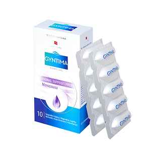 Gyntima Menopausa vaginální čípky 10 ks