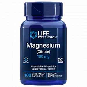 Magnesium (Citrate) - 100 kapslí