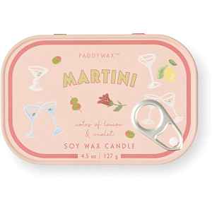 Paddywax Bistro Tin Martini vonná svíčka v plechovce 127 g