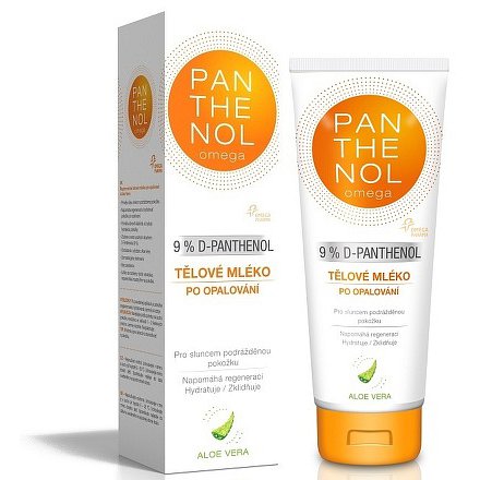 Panthenol Omega tělové mléko aloe vera 9% 250ml