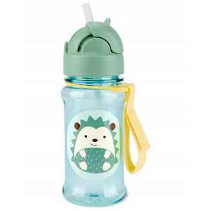 SKIP HOP Zoo tritan Láhev s brčkem 355ml Ježek 12m+