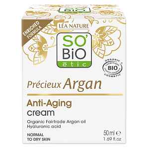 SO’BiO étic Anti-age Precieux Argan Denní krém BIO 50 ml